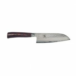 Flash Sale ⌛ 5 in. Santoku Knife-Multilayer Steel Blade with VG5 Core Full Tang by HAYABUSA 🔥
