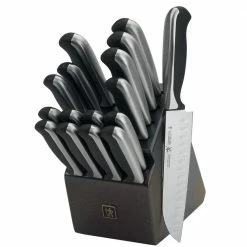 Best reviews of 💯 Everedge Plus 17-Piece Stainless Steel Knife Block Set by Henckels 💯