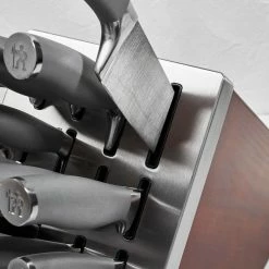 Buy 👏 Modernist 14-Piece Self-Sharpening Knife Block Set by Henckels 🛒 -Cutlery Sales henckels knife sets 17503 014 1f 1000