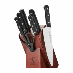 Best deal 👍 Solution 10-Piece Stainless Steel German Knife Block Set by Henckels 💯