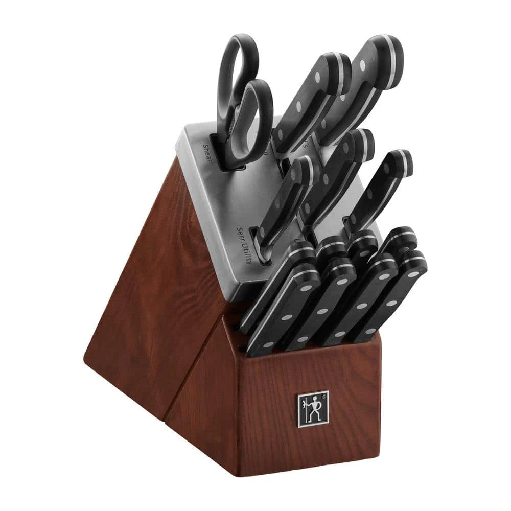 Cheapest ๐ Classic 15-Piece Self-Sharpening Knife Block Set by Henckels ๐ 3 Cheapest ๐ Classic 15-Piece Self-Sharpening Knife Block Set by Henckels ๐