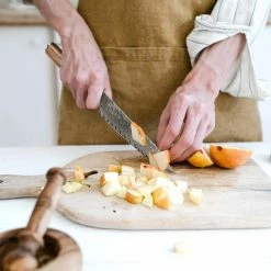 Coupon 🥰 8 in. High-Carbon Steel Partial Tang Japanese Chef's Knife with Synthetic Polymer Handle (Set of 1) by HOMEIBRO 👍 -Cutlery Sales homeibro chef s knives x002z1ufjj 76 1000