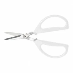 Deals 🔥 Joyce Chen White Stainless Steel and Plastic Kitchen Shears for Dairy by Honey-Can-Do 💯 -Cutlery Sales honey can do kitchen shears j51 0620 fa 1000