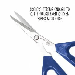 Top 10 👏 Joyce Chen Blue Stainless Steel and Plastic Kitchen Shears for Raw Fish by Honey-Can-Do 🧨 -Cutlery Sales honey can do kitchen shears j51 0621 1f 1000