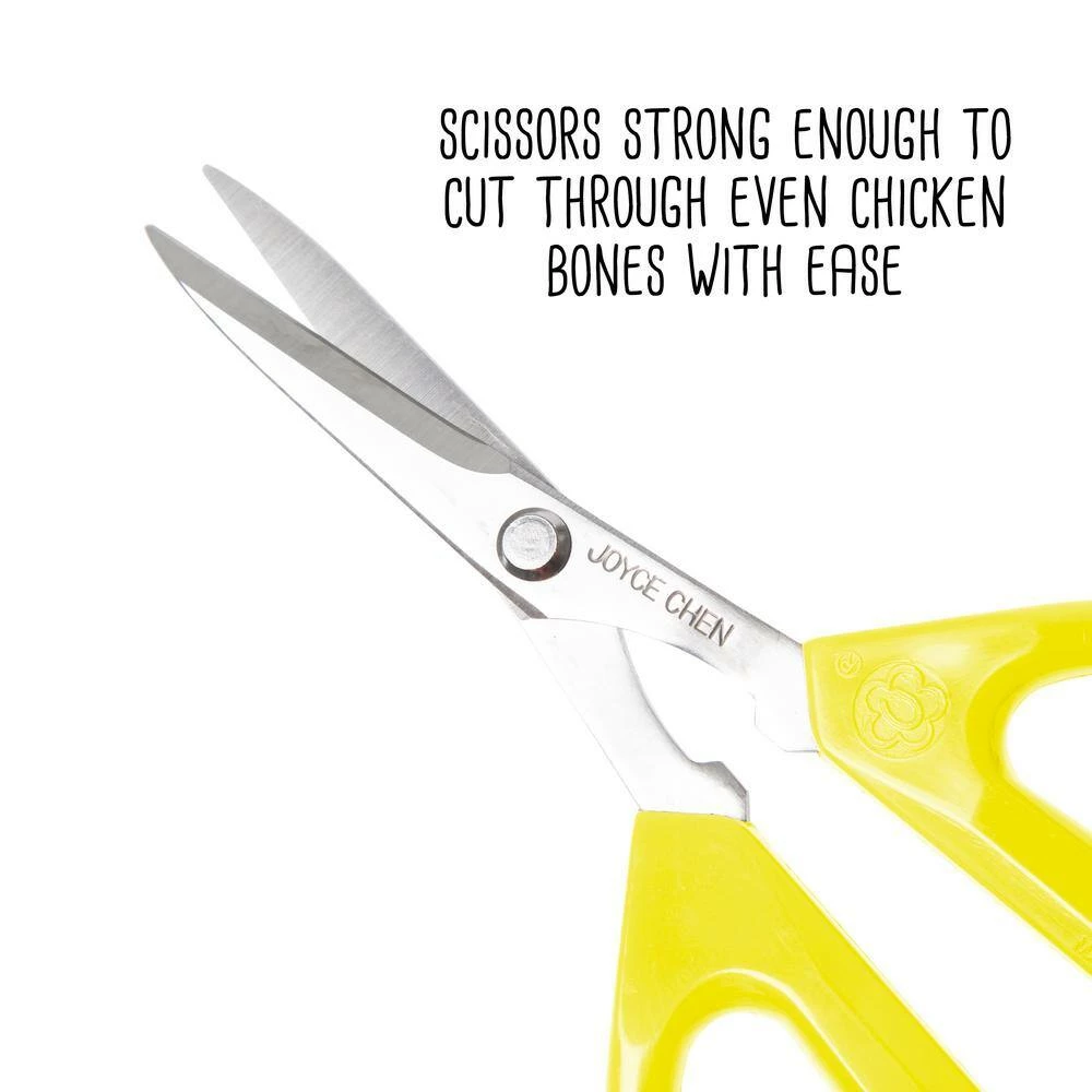 Outlet ✨ Joyce Chen Yellow Stainless Steel and Plastic Kitchen Shears for Cooked Meats by Honey-Can-Do 🌟 6 Outlet ✨ Joyce Chen Yellow Stainless Steel and Plastic Kitchen Shears for Cooked Meats by Honey-Can-Do 🌟 - Image 4