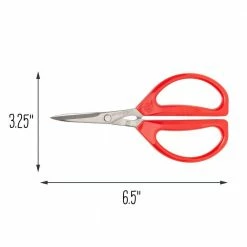 Best deal 🛒 Joyce Chen Unlimited Red Kitchen Scissors (Set of 2) by Honey-Can-Do 👍 -Cutlery Sales honey can do kitchen shears kchz09010 1f 1000