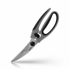 Wholesale 🔔 Heavy-Duty 9.5 in. Grey Multi-Purpose Stainless Steel Kitchen Scissors Poultry Shears by JoyJolt 🤩