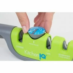 Coupon 🌟 Diamond Manual Knife Sharpener by KitchenIQ ⭐ -Cutlery Sales kitcheniq manual knife sharpeners 50687 44 1000