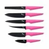 Discount 🛒 Edge of Belgravia Precision Pink 6-Piece Complete Chef Knife set by Unbranded 🌟 -Cutlery Sales knife sets 003sspp 64 1000