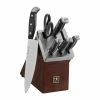Top 10 😀 Statement 7-Piece Self-Sharpening Black Knife Block Set by Henkels ⌛ -Cutlery Sales knife sets 1023202 64 1000