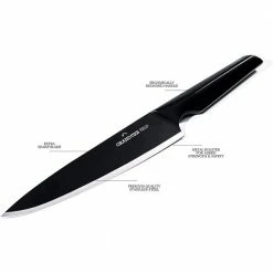 Best reviews of 👏 Onyx High Carbon German 7-Piece Stainless Steel Kitchen Knife Block Set by GRANDTIES ❤️ -Cutlery Sales knife sets gt107200001 4f 1000