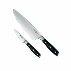 Coupon 𧨠Avanta 2-Piece Stainless Steel Chef Knife and Paring Knife Set by Messermeister π 15 Coupon 𧨠Avanta 2-Piece Stainless Steel Chef Knife and Paring Knife Set by Messermeister π -Cutlery Sales knife sets l7000 2cpb c3 1000