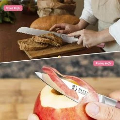 Hot Sale ✔️ 6-Piece Kitchen Knife Set with Wooden Block by Movisa 🧨 -Cutlery Sales knife sets mvdjs18 1f 1000