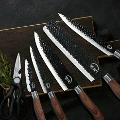 Deals 🤩 6-Piece Kitchen Knife Set by Movisa 😀 -Cutlery Sales knife sets mvdjs19 31 1000