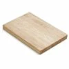 Cheap ⭐ CleanCut Fiore 17 in. x 12.5 in. x 1.5 in. Thick Rectangular Heva Wood Edge Grain Cutting Board by SINKOLOGY 🤩