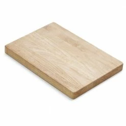 Cheap ⭐ CleanCut Fiore 17 in. x 12.5 in. x 1.5 in. Thick Rectangular Heva Wood Edge Grain Cutting Board by SINKOLOGY 🤩