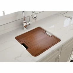 Flash Sale ❤️ 16.25 in. x 16.25 in. Square Wooden Cutting Board For Sotto 1359 with Handles by BOCCHI 🎁 -Cutlery Sales mahogany bocchi cutting boards 2320 0003 1f 1000