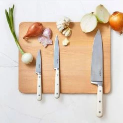 Best reviews of 🔔 3-Piece Essential Kitchen Knife Cutlery Set in Linen by MARTHA STEWART 👍 -Cutlery Sales martha stewart knife sets 985118759m 44 1000