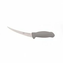 Coupon ⭐ Pride 6 in. Erdon Stainless Steel Flexy Boning Knife with Gray Handle by Master Grade ✨