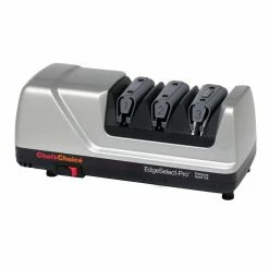 New 😉 3-Stage Metal Professional Diamond Hone Electric Knife Sharpener by Chef'sChoice 🔔