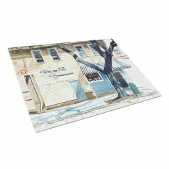 Budget ✔️ Tipitina's Tempered Glass Large Cutting Board by Caroline's Treasures 😀