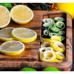 Wholesale ✔️ 10.5 in. x 15 in. x 1.25 in. Rectangle Acacia Wood Edge Grain Cutting Board by IRONWOOD GOURMET 🥰 -Cutlery Sales n a cutting boards 28670 4f 1000