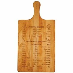 Promo 🧨 Hardwood Cutting Board with Measurements and Conversions by Catskill Craftsmen 👏