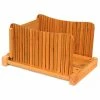 Hot Sale 🥰 Bamboo Wood Compact Foldable Bread Slicer by Unbranded 😀 -Cutlery Sales natural cutting boards dbbc10 64 1000
