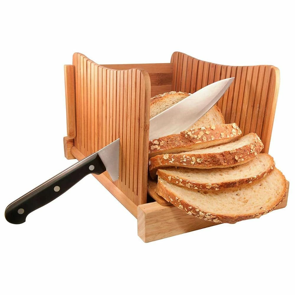 Hot Sale ๐ฅฐ Bamboo Wood Compact Foldable Bread Slicer by Unbranded ๐ 4 Hot Sale ๐ฅฐ Bamboo Wood Compact Foldable Bread Slicer by Unbranded ๐ - Image 2