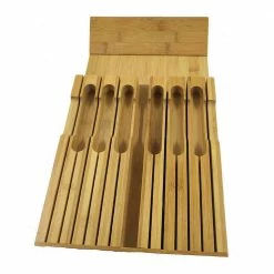 Flash Sale 🌟 Knife Capacity 12-Knives Bamboo Knife Block by Unbranded 💯