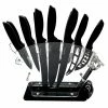 Best Sale 🌟 17-Piece Stainless Steel Precision Kitchen Knife Set with Block Stand by NutriChef 👏 -Cutlery Sales nutrichef knife sets nckns17 64 1000