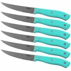 Budget 👍 Evansville 14-Piece Knife Set by Oster ✔️ -Cutlery Sales oster knife sets 985101086m 1f 1000