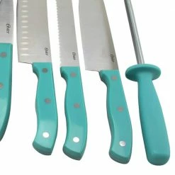 Budget 👍 Evansville 14-Piece Knife Set by Oster ✔️ -Cutlery Sales oster knife sets 985101086m fa 1000
