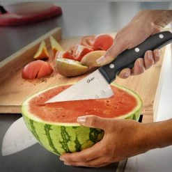 Discount ⭐ Granger 2-Piece Santoku Knife Set by Oster 👍 -Cutlery Sales oster knife sets 985101111m 31 1000