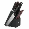 Discount 😍 Durbin 14- Piece Stainless Steel Knife Set with Wood Block by Oster 🧨 -Cutlery Sales oster knife sets 985115157m 64 1000