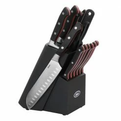 Discount 😍 Durbin 14- Piece Stainless Steel Knife Set with Wood Block by Oster 🧨