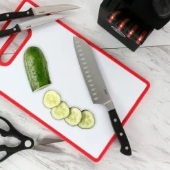 Discount 😍 Durbin 14- Piece Stainless Steel Knife Set with Wood Block by Oster 🧨 -Cutlery Sales oster knife sets 985115157m 76 1000