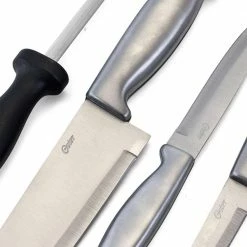 Deals 👍 Baldwyn 4-Piece Cutlery Knife Set by Oster 👏 -Cutlery Sales oster knife sets 98586275m 44 1000