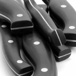 Deals 😉 Winstead 22- Piece Stainless Steel Knife Set with Black Handles and Swivel Wood Block by Oster ⌛ -Cutlery Sales oster knife sets 98586276m 4f 1000