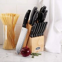 Wholesale 👏 Granger 14-Piece Knife Set by Oster 🤩 -Cutlery Sales oster knife sets 98586280m 1f 1000