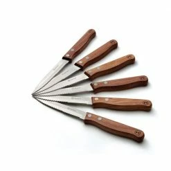 Coupon 🔥 Rosewood 6-Piece Steak Knives (Set of 6) by Outset ⭐