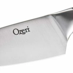 Deals 🤩 6-Piece Japanese Stainless Steel Knife Block Set with Rotating Knife Block and Tablet Holder by Ozeri 💯 -Cutlery Sales ozeri knife sets ozk5 fa 1000