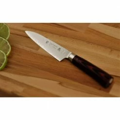 Brand new 😀 4 in. Petty Knife-Multilayer Steel Blade with VG5 Core Full Tang by Unbranded 🎉 -Cutlery Sales paring knives 68008 4f 1000