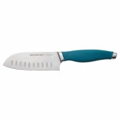 Brand new ✨ Cutlery Japanese Stainless Steel Chef Knife Set, Teal, 3-Piece by Rachael Ray 😉 -Cutlery Sales rachael ray knife sets 47756 1f 1000