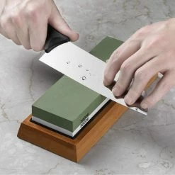 Cheapest ๐ฅฐ Solido Angle Guide 2-Double-Sided 400/1000 and 3000/8000 Grit Whetstones Knife Sharpening Stone Kit with Leather Strop by Razorri โ 9 Cheapest ๐ฅฐ Solido Angle Guide 2-Double-Sided 400/1000 and 3000/8000 Grit Whetstones Knife Sharpening Stone Kit with Leather Strop by Razorri โ -Cutlery Sales razorri manual knife sharpeners s2 4f 1000
