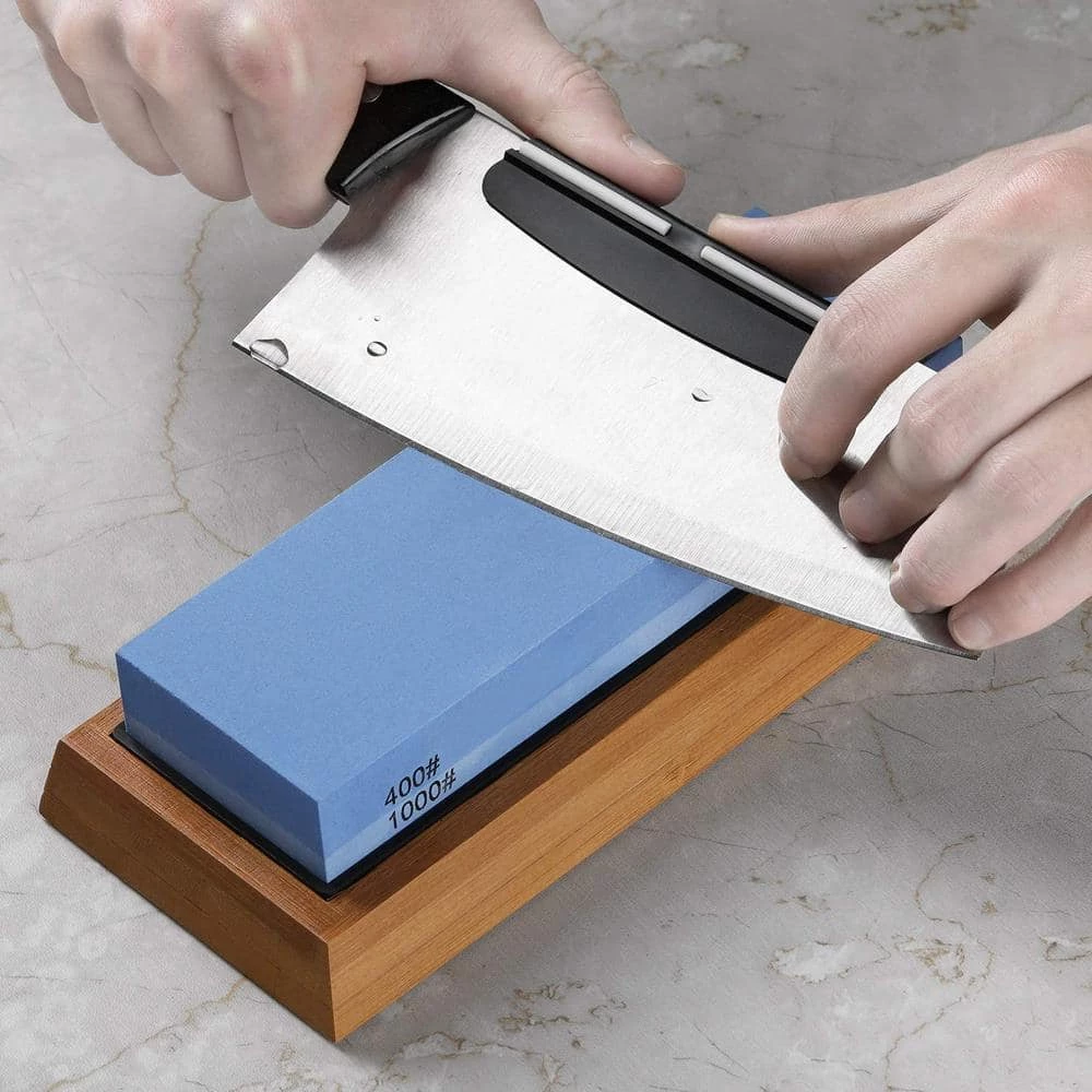 Cheapest ๐ฅฐ Solido Angle Guide 2-Double-Sided 400/1000 and 3000/8000 Grit Whetstones Knife Sharpening Stone Kit with Leather Strop by Razorri โ 3 Cheapest ๐ฅฐ Solido Angle Guide 2-Double-Sided 400/1000 and 3000/8000 Grit Whetstones Knife Sharpening Stone Kit with Leather Strop by Razorri โ - Image 2