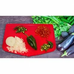 Top 10 🎁 Chop Keeper 3-Piece Plastic Dishwasher Safe Cutting Board Set by Argee ⭐ -Cutlery Sales red yellow green argee cutting boards rg909 3 1f 1000