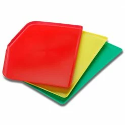 Top 10 🎁 Chop Keeper 3-Piece Plastic Dishwasher Safe Cutting Board Set by Argee ⭐ -Cutlery Sales red yellow green argee cutting boards rg909 3 4f 1000