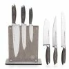 Promo 🎉 7-Piece Stainless Steel Cutlery Bonded Ash Set with Ash Midtown Knife Block by SCHMIDT BROS. ⭐ -Cutlery Sales schmidt bros knife sets sbcba07pm2 64 1000