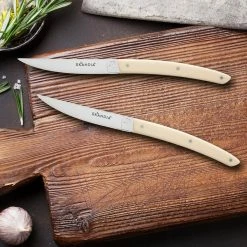 Best reviews of ✨ 4-Piece Vivid Cream Steak Knives by Skandia ⭐ -Cutlery Sales skandia steak knives sfs19c04wb 1f 1000